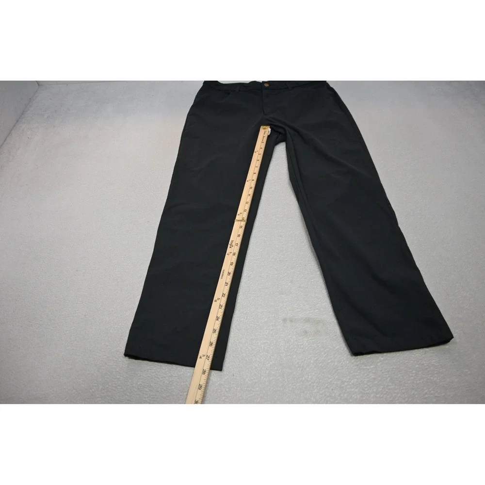 VRST Athletic Fit Golf Pants Mens 33x28 Dark Gray Technical Stretch Excellent